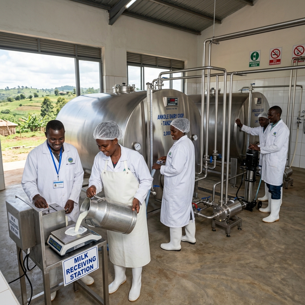 Milk collection center